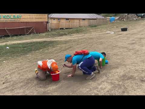 Видео: Тимбилдинг.Командалық ойын(командные игры).Saneeva компаниясы.Көлсай көлдерінде жарыс.