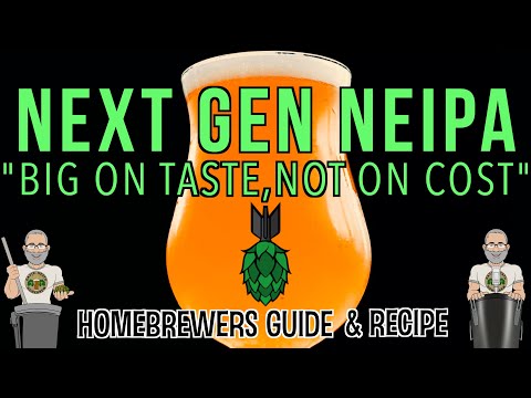 Видео: Бюджетное издание NEIPA нового поколения для домашних пивоваров