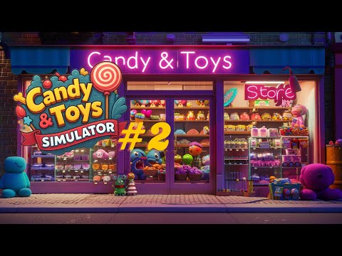 Видео: Бешеный спрос: всё sold out. Candy&Toys Store Simulator #2