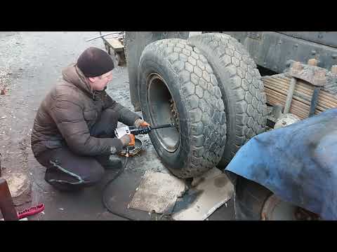 Видео: Почему не могли ступицу снять с Камаза и смотрю конструктор себе!