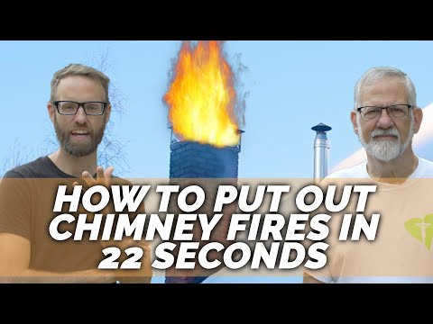 Видео: Вам нужно знать, как тушить пожары в дымоходах.