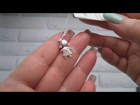 Видео: СЕРЕБРО 925 пробы ПОДВЕСКИ с ФИАНИТАМИ от SOKOLOV