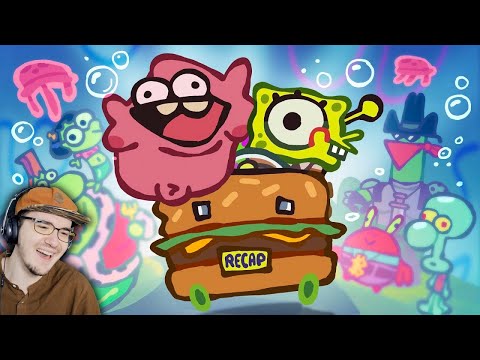 Видео: СПАНЧ БОБ ► НАСТОЯЩАЯЯ ВЕРСИЯ ( The Ultimate “Spongebob Squarepants” Recap Cartoon ) | Реакция
