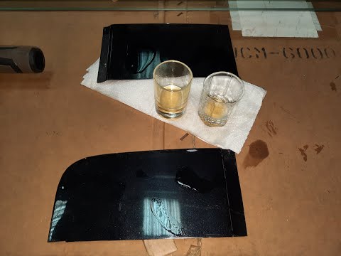 Видео: Раскоксовка сольвентом. Подорвёт ли сольвент краску с поддона... и будет ли он там?