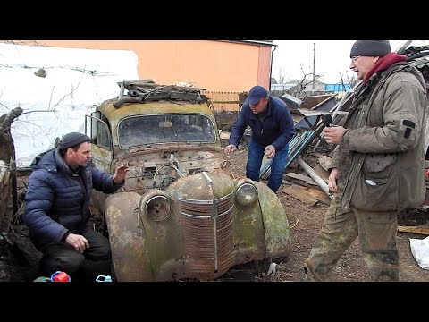 Видео: Еду запускать раритет 1950г, 30 лет простоял. Не ожидал такого..