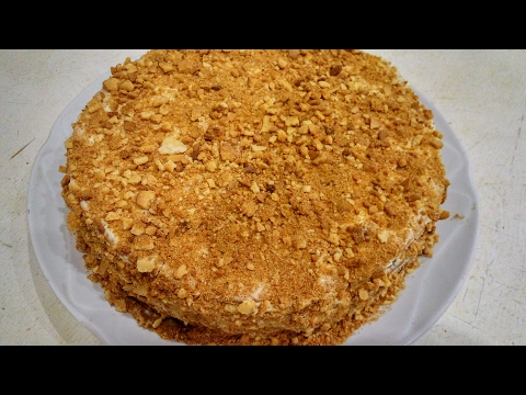 Видео: ТОРТ "МЕДОВЫЙ РЫЖИК"