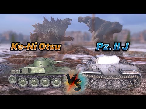 Видео: НА ЗАБИВ#89 | БИТВА ПЕСОЧНЫХ ТИТАНОВ | Ke-Ni Otsu VS Pz. II J | Zlobina Liza