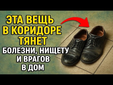 Видео: Срочно уберите эту вещь из коридора! Она притягивает беды, болезни и врагов в ваш дом!