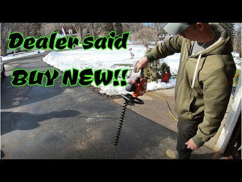 Видео: Ремонт кустореза Stihl HS45