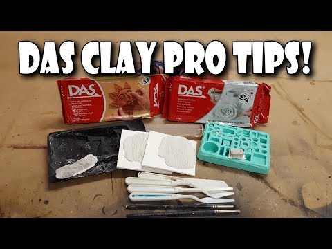 Видео: Глина Das Air Drying Clay — советы и рекомендации Pro Terrain