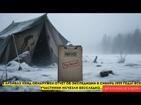 Видео: В Архивах НКВД была Найдена Папка с отчётом о Таинственной Экспедиции в Сибирь 1959 года