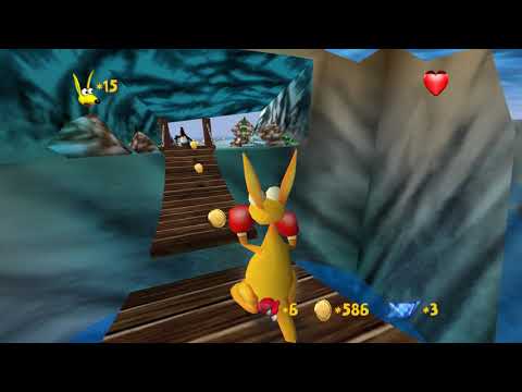 Видео: Kao The Kangaroo (Sega Dreamcast) прохождение на русском УРОВЕНЬ 8