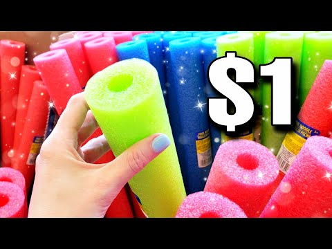 Видео: 15 гениальных трюков с нудлами для бассейна, которые должен знать каждый! (серьёзно)