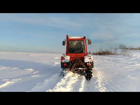 Видео: Т-25 В снежном плену)))