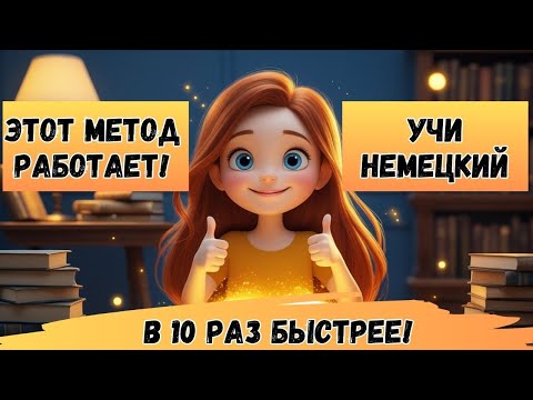 Видео: Этот МЕТОД научит Вас ЗАГОВОРИТЬ на НЕМЕЦКОМ. Учим немецкий язык на слух. Попробуйте этот метод! 🚀🇩🇪