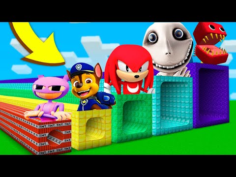 Видео: САМЫЕ ДЛИННЫЕ ТОННЕЛИ В МАЙНКРАФТ ЗОМБАК