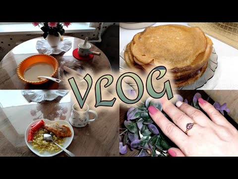 Видео: 🏡VLOG 😋🥞Вкусные блинчики 💅Нужно искать мастера🛍️Покупки