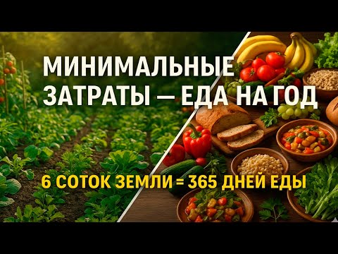 Видео: Как 6 соток могут кормить семью круглый год