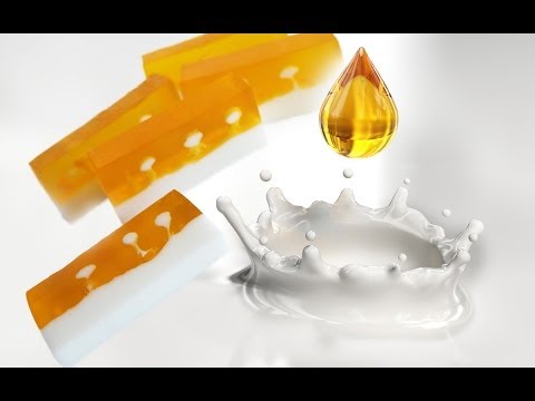Видео: Мыловарение!!!! Мыло "Мед и молоко"