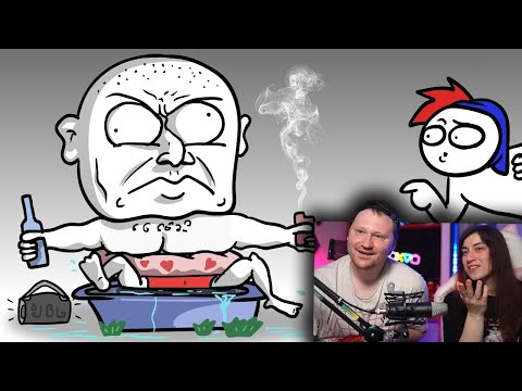 Видео: Быдло на отдыхе... (Анимация) | РЕАКЦИЯ на Закатуна
