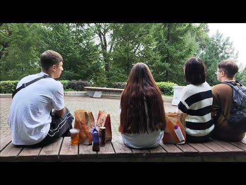 Видео: [с.авг.2025] 🍲 приготовление хот-пота, 🌲 пикник на набережной, 🛖 жизнь вчетвером