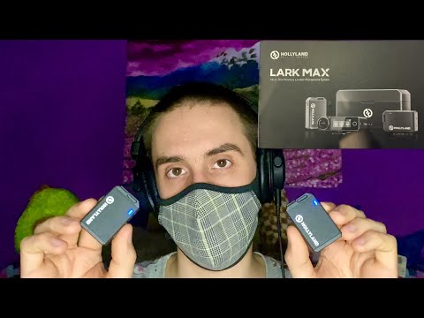Видео: АСМР ОБЗОР МИКРОФОНА - ПЕТЛИЧКИ Hollyland Lark Max