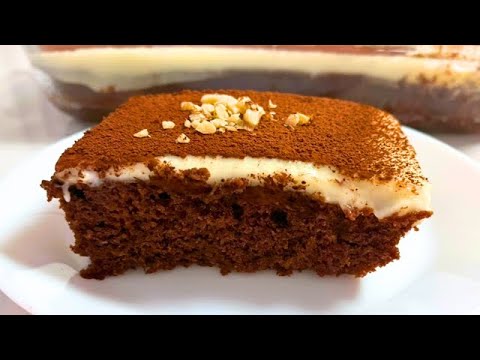 Видео: Знаменитый Турецкий шоколадный пирог с кремом ! Турецкий десерт.