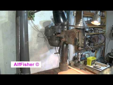 Видео: Доработка советского сверлильного станка НС - 12