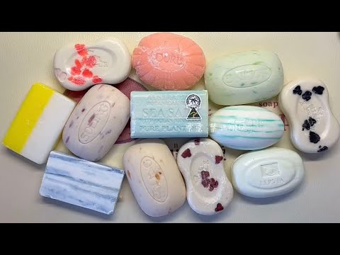 Видео: ASMR Soap cutting | Soap Carving|Резкамыла | ASMR