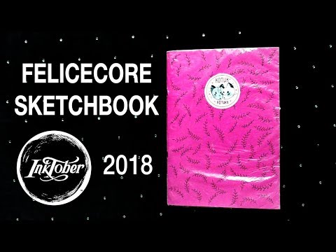 Видео: Обзор Скетчбука №9. ИНКТОБЕР 2018