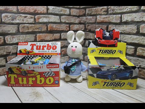 Видео: Сравнение жевательной резинки «Turbo» фирм «K-Artel» и «PROGUM GIDA» (Turkey)