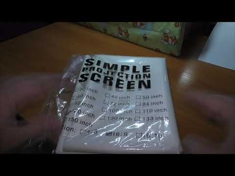 Видео: Экран для проектора VEIDADZ 2023. Обзор