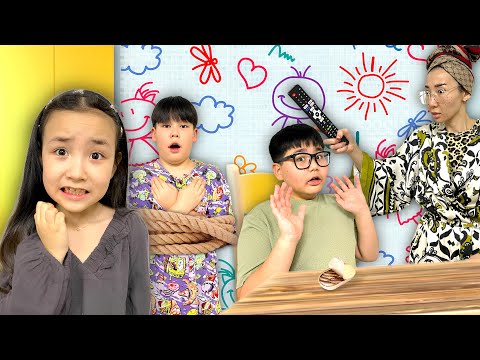 Видео: ИБРАЙХАНОВЫ 🥰 МИНИ-ФИЛЬМ🎥 ЗЛАЯ НЯНЯ 💀🙄👀😢