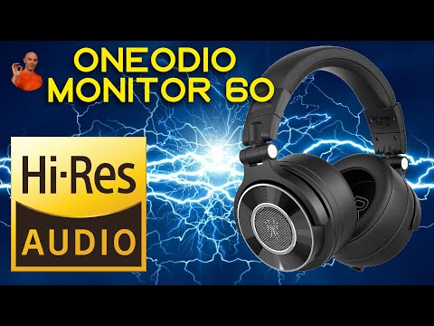 Видео: OneOdio Monitor 60 полноразмерные HIFI наушники для диджеев и аудиофилов обзор