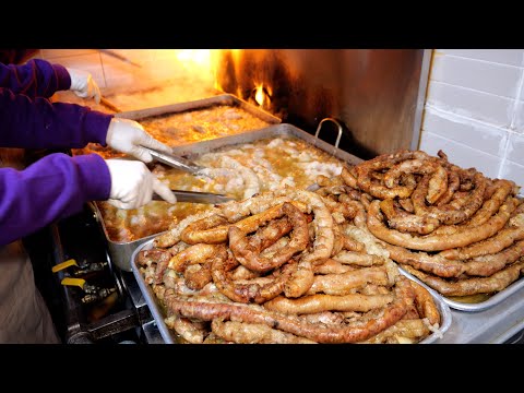 Видео: Большие усилия! Место, которым управляет молодой владелец ТОП11,токбокки,рубец, свиные ножки и т. д.