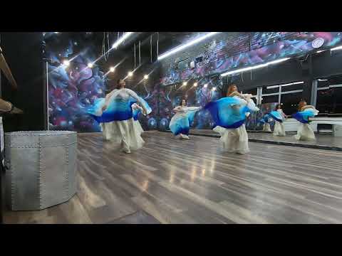 Видео: Танец живота с шалью. Красивый танец живота с платком. VeilDance. Dance with veils