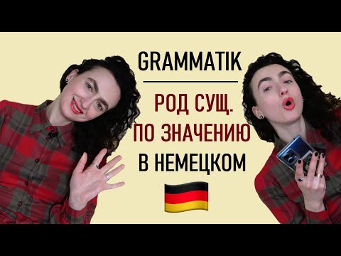 Видео: Род существительных по значению. Грамматика Немецкий язык.  Grammatik Deutsch