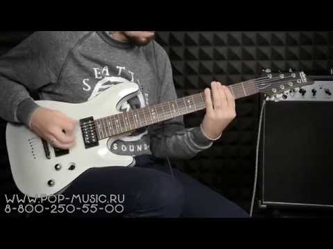 Видео: SCHECTER OMEN-7 - семиструнная электрогитара