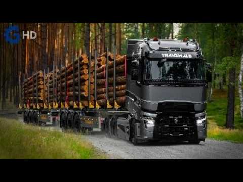 Видео: Чем КАНАДСКИЕ ЛЕСОВОЗЫ такие ОСОБЕННЫЕ? ▶ HAYES, PACIFIC, RENAULT, SISU, SCANIA, VOLVO