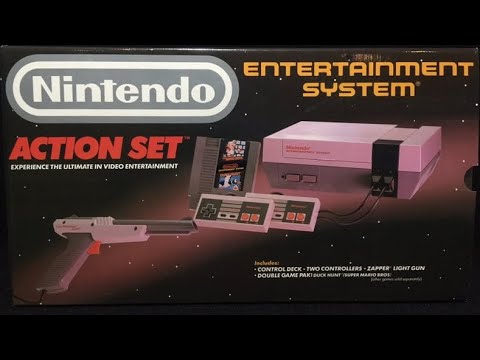 Видео: Распаковка NES Action Set