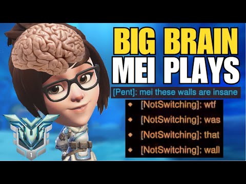 Видео: A-MEI-ZING 200 IQ Plays в Overwatch 2