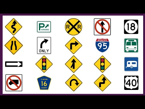 Видео: Практический тест по дорожным знакам DMV 2025 🚦