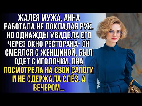 Видео: Жалела мужа, работала как лошадь, но однажды увидела его в  дорогом ресторане с другой.