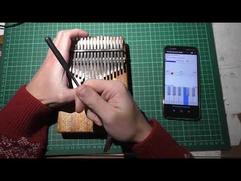 Видео: Как настроить калимбу с 17 язычками