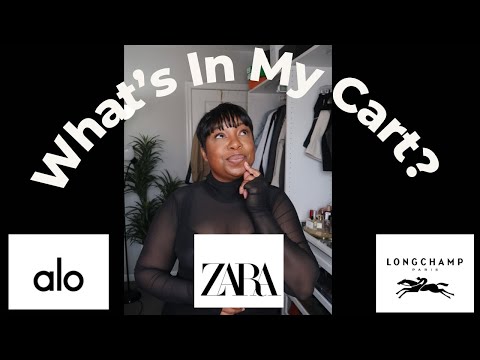 Видео: Что в моей корзине | ZARA, ALO Yoga, Longchamp, HMxGlen Martens и другие товары из коллекции осен...