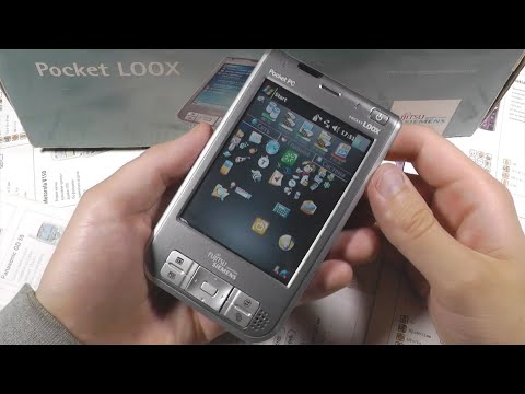 Видео: КПК Fujitsu-Siemens Pocket Loox 720: Вперед в прошлое!