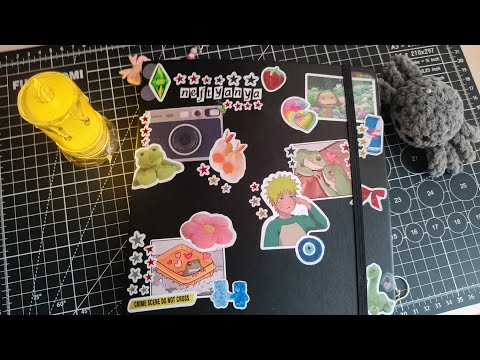 Видео: черный личный дневник🩶