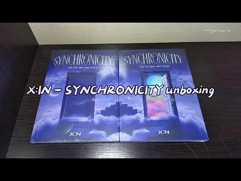 Видео: Небольшая распаковка альбома X:IN - SYNCHRONICITY + фотокарты /  kpop album unboxing