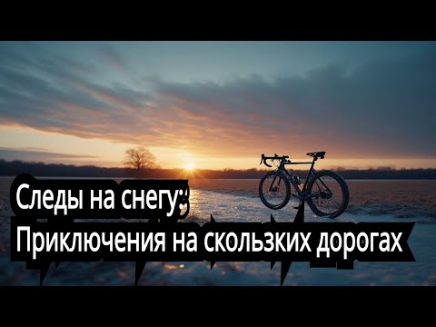 Видео: Следы на снегу: Приключения на скользких дорогах 