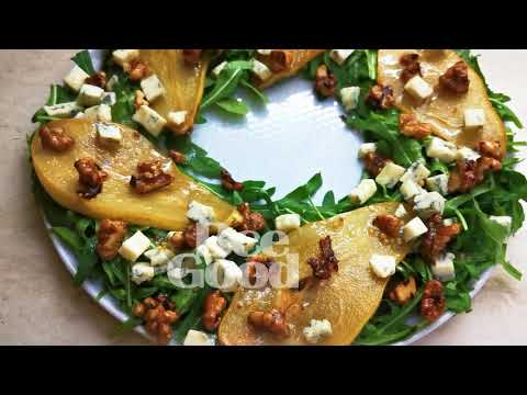 Видео: Супер Салат с Карамелизированной Грушей и Сыром Дор-Блю | Caramelized Pear and Dor Blue Cheese Salad
